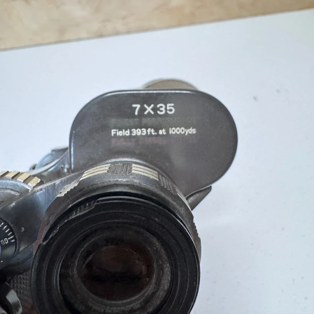 Vintage Jason Binoculars Black 7x35 Model 143 Field Optics